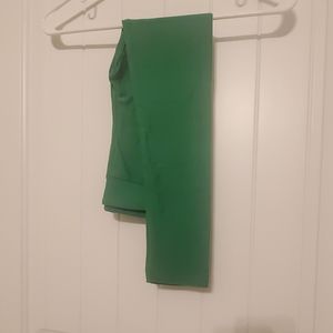 Kids L/XL LuLaRoe Solid Green Leggings